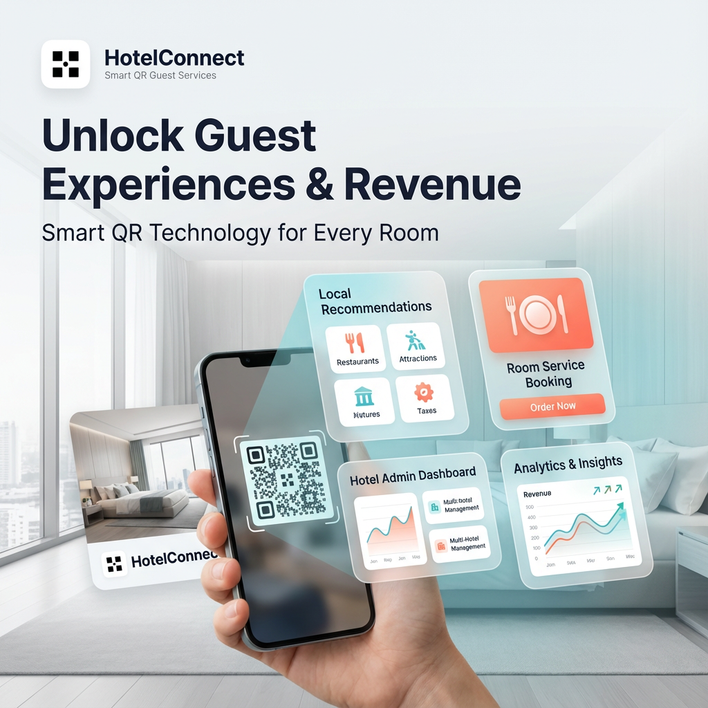 Optimizing Operational Efficiency: The ROI of Smart QR Technology in Hotels